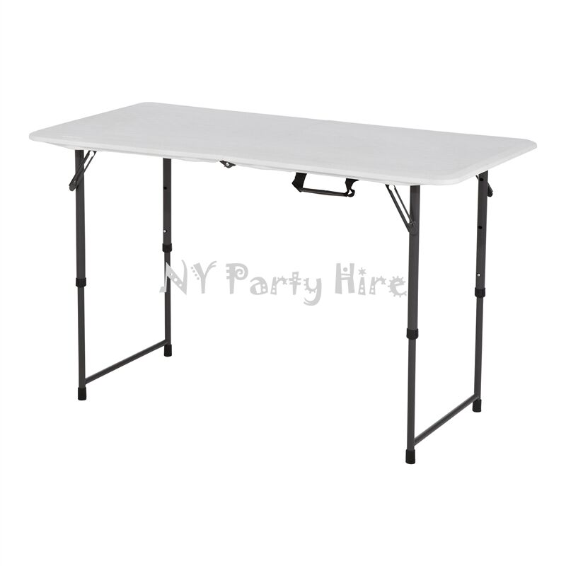 Kids Table - Rectangular - 001 Kids Tables White Foldable