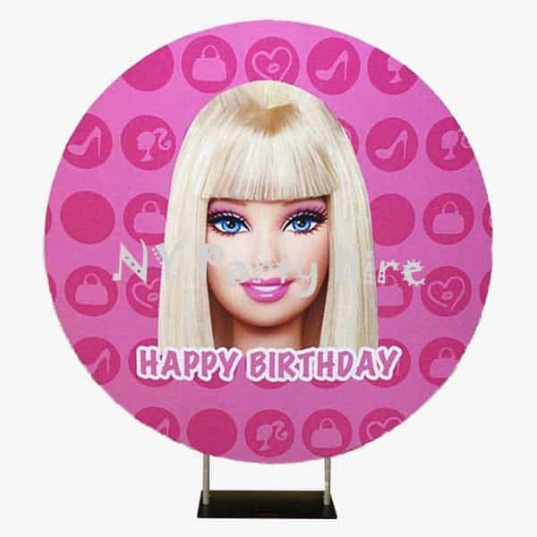 NY-Party-Hire-Round-Backdrop-Barbie-001.jpg Barbie Party