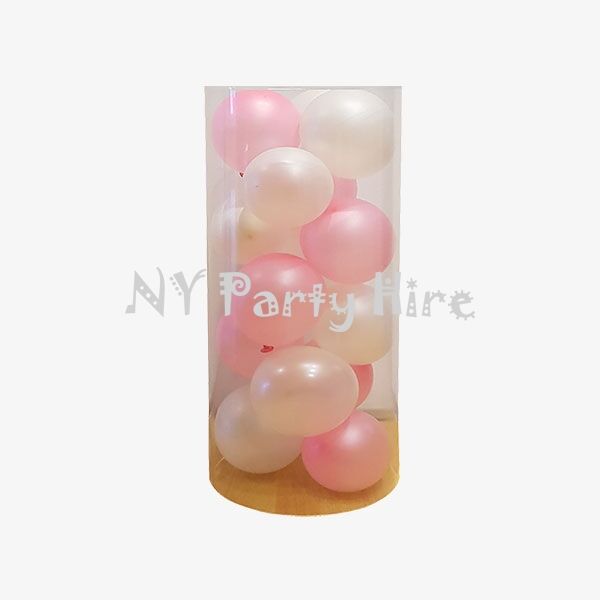 NYPartyHire_Plinth_Clear_XLarge-1.jpg Clear Round Plinth