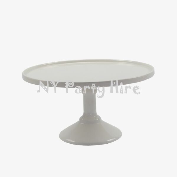 Pedestal Cake Stand - White - Large - Image 1