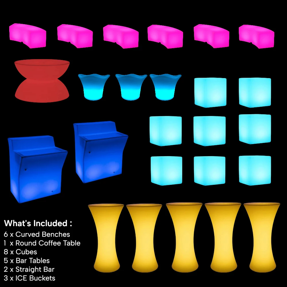Glow Packages - Large Party - 1 Glow event hire