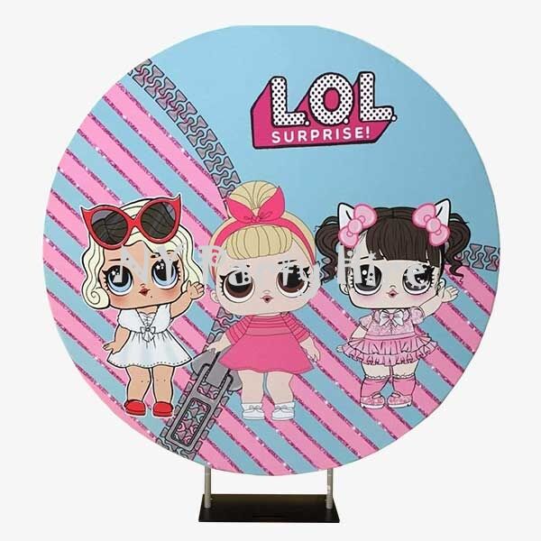 LOL Surprise Backdrop