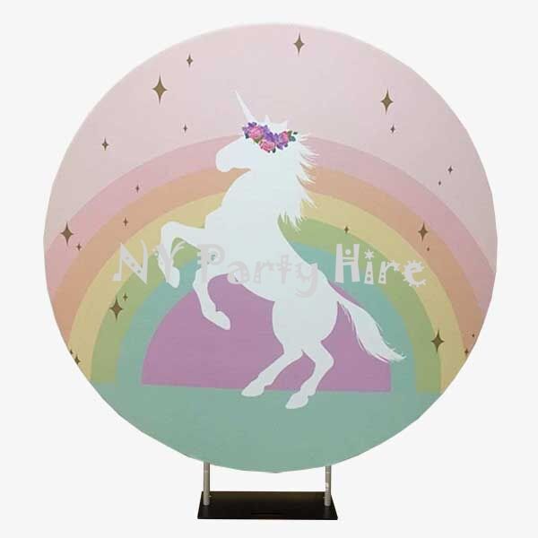NY-Party-Hire-Round-Backdrop-Unicorn-001.jpg Unicorn Theme Party