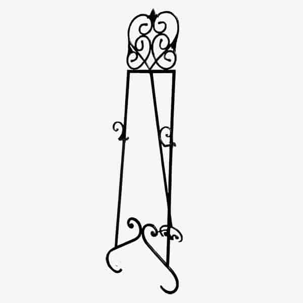 nypartyhire_black_easel_001 Black Easel