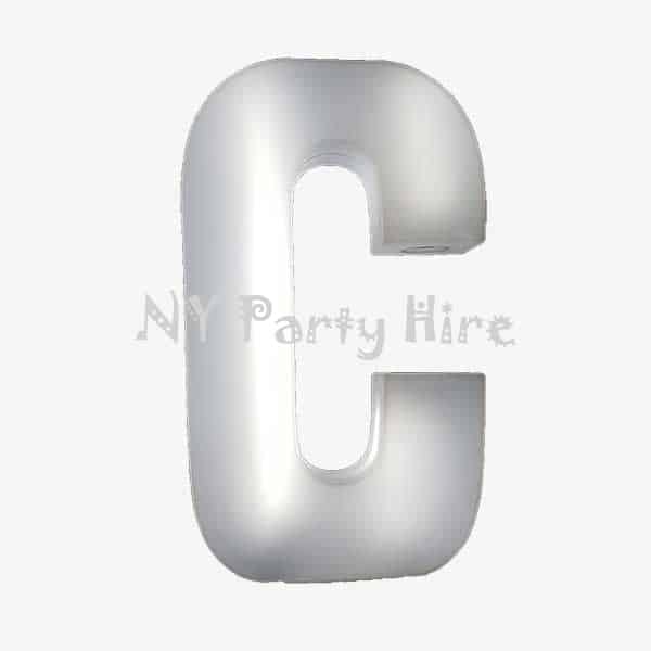 Glow Letter C / Glow Letters / Glow Letter / Light Up Letters