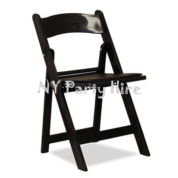 Black chair hire sale